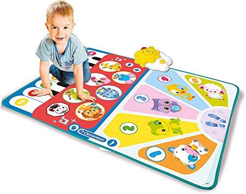 Clementoni 17434 L'orchestra Kinder Spielteppich Salterina ab 2 Jahren, Mehrfarbig, M von Clementoni