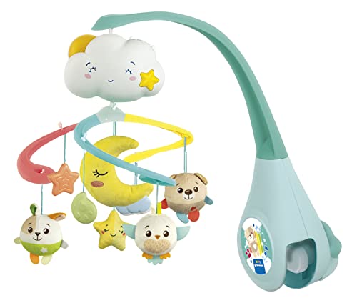 Clementoni 17710 Sweet Cloud Cot Toy & Sound Machine, Crib Mobile, Toddler, Early Years, Infant, New Born Toys Gift, Multicolour von Clementoni