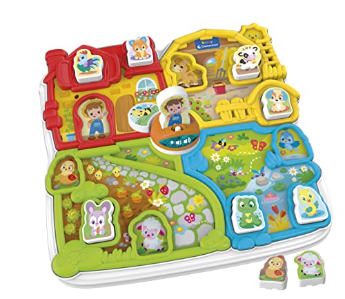 Clementoni 17723 Interaktives Farm für Kinder 18+ Monate, Multicoloured, one Size von Clementoni