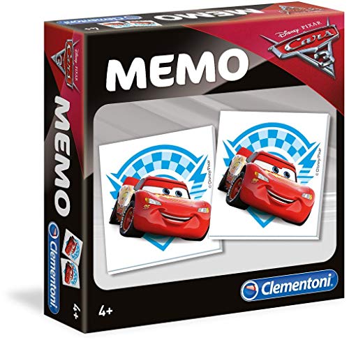 Clementoni 18006.6 Cars The Movie Disney Memo Games, Mehrfarbig von Clementoni