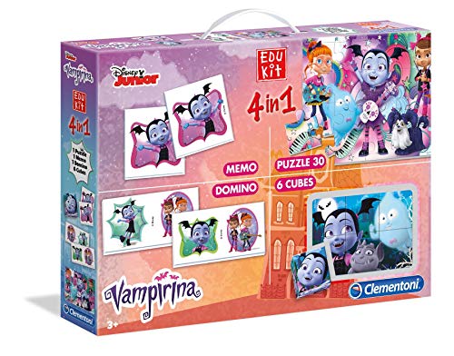 Clementoni - 18025 - Edukit 4 in 1 Vampirina von Clementoni