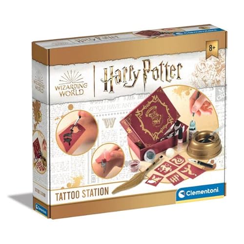 Clementoni 18713 Harry Potter Tattoo-Station, 7-10 Jahre von Clementoni