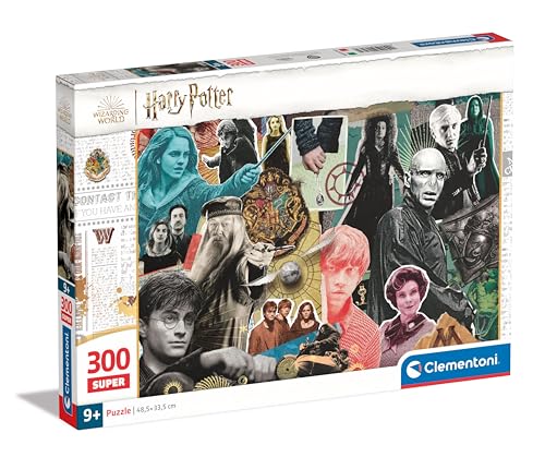 Clementoni 21727 Supercolor Harry Potter, 300 Teile, ab 9 Jahre, Puzzle für Kinder, Hergestellt in Italien-21727, Multicolor von Clementoni