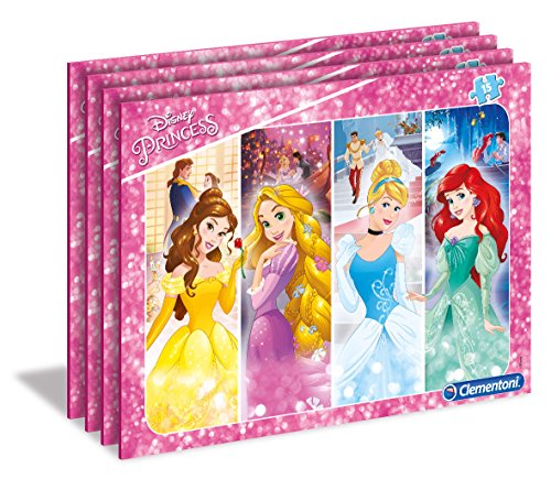 Clementoni 22224 - Puzzle Disney Princess, 15 Teile, Mehrfarbig von Clementoni