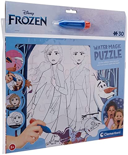 Clementoni - 22705 - Water Magic Puzzle Disney Frozen - Puzzle Mit 30 Teile - Puzzle Für Kinder Ab 3 Jahren, Made In Italy von Clementoni