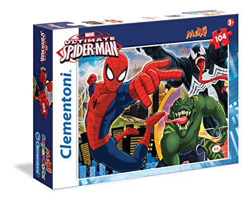 Clementoni 23684.8 - Maxi 104 T Web Shooter - Ultimate Spiderman von Clementoni