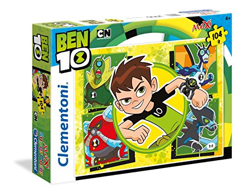 Clementoni 23717 Ben 10 Maxi Puzzle, 104 Teile von Clementoni