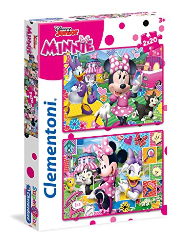 Clementoni 24750 Minnie's Happy Helpers Minnie Puzzle, 40 Teile von Clementoni