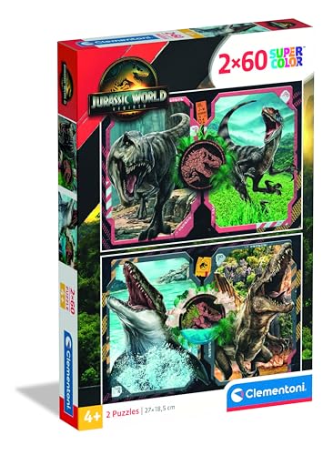 Clementoni - 24830 - Jurassic World 2025, 2x60 Teile Clementoni - 24830 - Jurassic World 2025, 2x60 Teile von Clementoni
