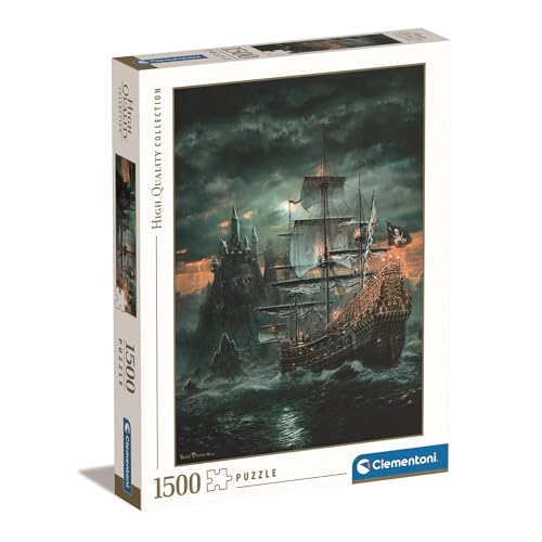 Clementoni 31682.3 Puzzle Kollektion-Das Piratenschiff, 1500 Teile, Multicolor, 6 von Clementoni