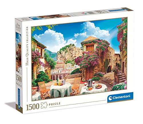 Clementoni - 31695 Collection - Italian Sight, Puzzle 1500 Teile Für Erwachsene Und Kinder 10 Jahren, Geschicklichkeitsspiel Für Die Ganze Familie von Clementoni