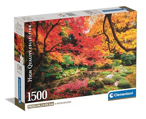 Clementoni Autumn Park Puzzle 1500 Teile Erwachsene - Puzzle Erwachsene in 59,2 x 84,3 cm - Puzzle Erwachsene anspruchsvoll von Clementoni 31710 von Clementoni