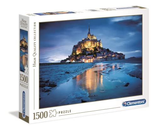 Clementoni 31994.7 - Puzzle Collection, Le Mont Saint-Michel, 1500 Teile von Clementoni