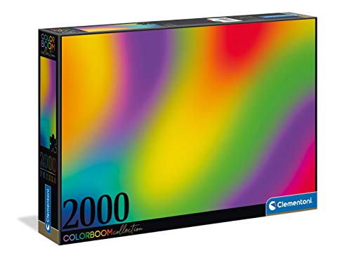 Clementoni 32568 Gradient – Puzzle 2000 Teile, Colorboom Collection, Geschicklichkeitsspiel für die ganze Familie, Erwachsenenpuzzle ab 14 Jahren von Clementoni