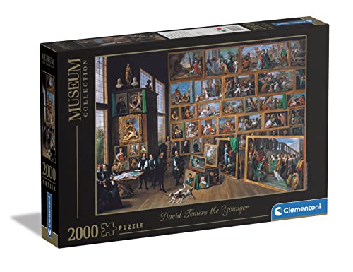 Clementoni - 32576 - Museum Collection - Teniers, Archduke Leopold Wilhelm, Puzzle 2000 Teile Für Erwachsene Und Kinder 10 Jahren, Geschicklichkeitsspiel Für Die Ganze Familie von Clementoni