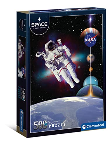 Clementoni 35106 Italien Space Collection 500 Teile-Made in Italy, Legespiel, Geschicklichkeitsspiel für die ganze Familie, Erwachsenenpuzzle ab 10 Jahren, Puzzle Erwachsene, Mehrfarbig, One Size von Clementoni