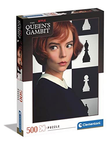 Clementoni - 35131 - Puzzle Queen's Gambit - 500 Teile Für Erwachsene Und Kinder Ab 10 Jahre, Geschicklichkeitsspiel Für Die Ganze Familie von Clementoni