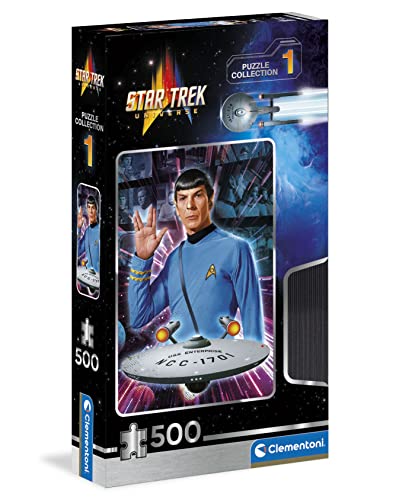 Clementoni - 35140 - Puzzle Star Trek, Puzzle 500 Teile Für Erwachsene Und Kinder 14 Jahren, Geschicklichkeitsspiel Für Die Ganze Familie von Clementoni