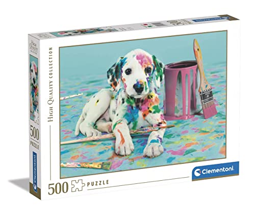 Clementoni - 35150 Collection - The Funny Dalmatian, Puzzle 500 Teile Für Erwachsene Und Kinder 14 Jahren, Geschicklichkeitsspiel Für Die Ganze Familie von Clementoni