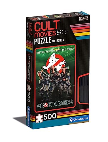 Clementoni - 35153 - Cult Movies - Ghostbusters - Puzzle 500 Teile Für Erwachsene Und Kinder 14 Jahren, Geschicklichkeitsspiel Für Die Ganze Familie von Clementoni