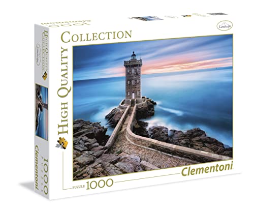 Clementoni 39334 Der Leuchtturm – Puzzle 1000 Teile, Geschicklichkeitsspiel für die ganze Familie, Erwachsenenpuzzle ab 14 Jahren von Clementoni