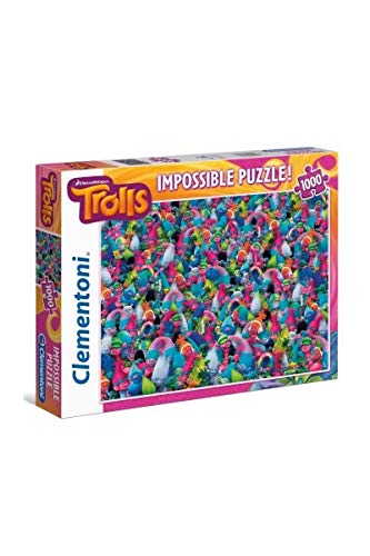 Clementoni 39369 - Trolls - 1000 Teile Puzzle (schwer) von Clementoni