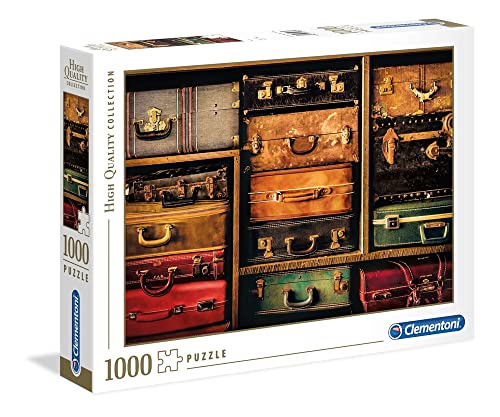 Clementoni 39423 Reise – Puzzle 1000 Teile, Geschicklichkeitsspiel für die ganze Familie, farbenfrohes Legespiel, Erwachsenenpuzzle ab 14 Jahren von Clementoni