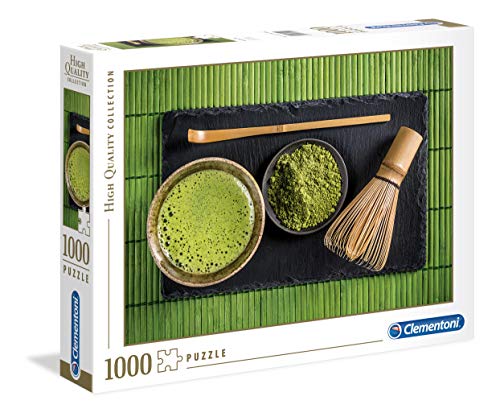 Clementoni 39522 Matcha Tee – Puzzle 1000 Teile, buntes Geschicklichkeitsspiel für die ganze Familie, Erwachsenenpuzzle ab 9 Jahren von Clementoni