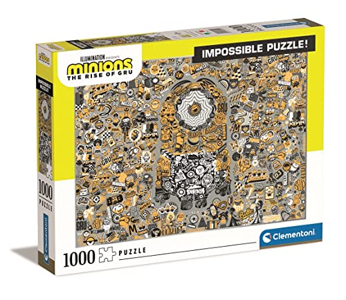 Clementoni - 39554 - Puzzle 1.000 Teile - Minions The Rise of Gru von Clementoni