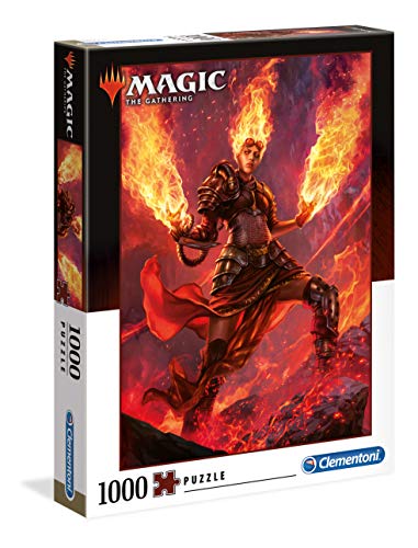 Clementoni 39561 Magic the Gathering – Puzzle 1000 Teile ab 9 Jahren, buntes Erwachsenenpuzzle mit kräftigen Farben, Geschicklichkeitsspiel für die ganze Familie, schöne Geschenkidee von Clementoni