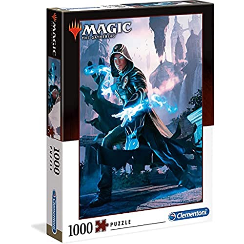 Clementoni 39562 Magic the Gathering – Puzzle 1000 Teile ab 9 Jahren, buntes Erwachsenenpuzzle mit kräftigen Farben, Geschicklichkeitsspiel für die ganze Familie, schöne Geschenkidee von Clementoni