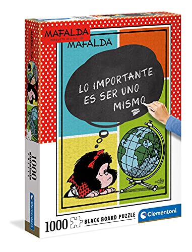 Clementoni - 39629 - Puzzle Mafalda - 1000 Teile Für Erwachsene Und Kinder Ab 10 Jahre, Geschicklichkeitsspiel Für Die Ganze Familie von Clementoni