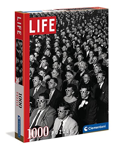 Clementoni 39633 Life Magazine 1000 Schwarz Weiß-Legespiel, Geschicklichkeitsspiel für die ganze Familie, Erwachsenenpuzzle ab 10 Jahren, Puzzle Erwachsene, Mehrfarbig, One size von Clementoni