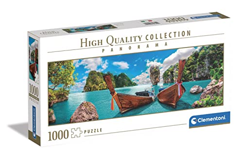 Clementoni - 39642 Collection Puzzle - Phuket Bay - Puzzle 1000 Teile ab 14 Jahren, Erwachsenenpuzzle mit Wimmelbild, Geschicklichkeitsspiel für die ganze Familie von Clementoni