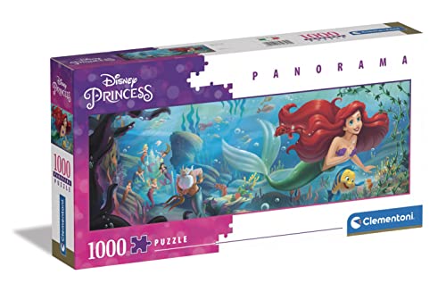 Clementoni - 39658 - Puzzle Disney Princess, Puzzle 1000 Teile Für Erwachsene Und Kinder 14 Jahren, Geschicklichkeitsspiel Für Die Ganze Familie von Clementoni