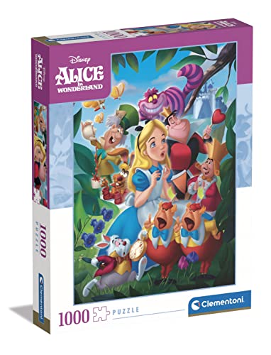 Clementoni - 39673 - Puzzle Disney, Puzzle 1000 Teile Für Erwachsene Und Kinder 10 Jahren, Geschicklichkeitsspiel Für Die Ganze Familie von Clementoni