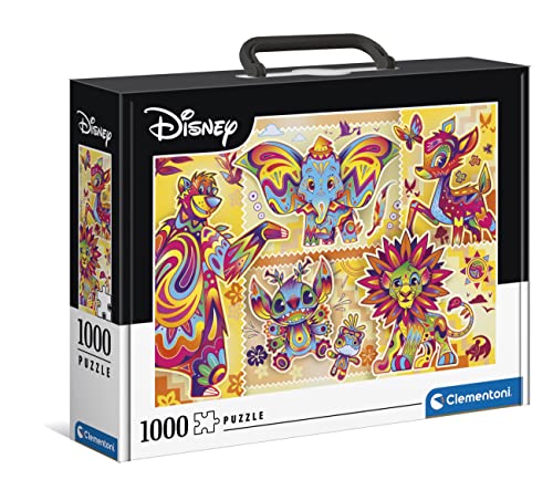 Clementoni 39677 Disney Classic, Puzzle 1000 Teile Für Erwachsene Und Kinder 10 Jahren, Geschicklichkeitsspiel Für Die Ganze Familie, Mehrfarbig von Clementoni