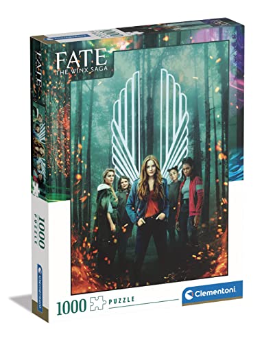 Clementoni - 39687 - Puzzle Fate The Winx Saga - 1000 Teile Für Erwachsene Und Kinder Ab 10 Jahre, Geschicklichkeitsspiel Für Die Ganze Familie von Clementoni