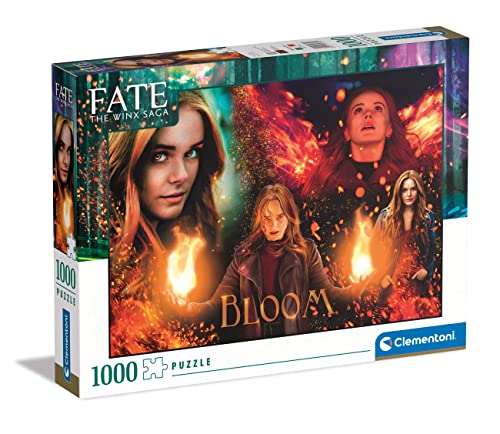 Clementoni - 39689 - Puzzle Fate The Winx Saga - 1000 Teile Für Erwachsene Und Kinder Ab 10 Jahre, Geschicklichkeitsspiel Für Die Ganze Familie von Clementoni