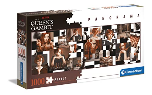 Clementoni - 39696 - Puzzle Panorama Queen's Gambit - 1000 Teile Für Erwachsene Und Kinder Ab 10 Jahre, Geschicklichkeitsspiel Für Die Ganze Familie von Clementoni