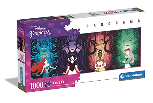 Clementoni - 39722 - Puzzle Disney Princess, Puzzle 1000 Teile Für Erwachsene Und Kinder 14 Jahren, Geschicklichkeitsspiel Für Die Ganze Familie von Clementoni