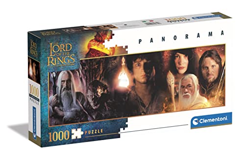 Clementoni 39739 Lord of The Rings, Puzzle 1000 Teile Für Erwachsene Und Kinder 14 Jahren, Geschicklichkeitsspiel Für Die Ganze Familie, Mehrfarbig von Clementoni