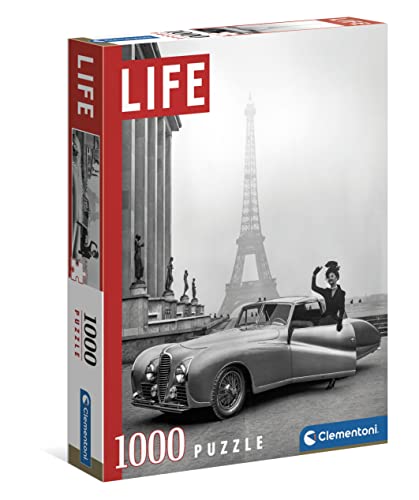 Clementoni - 39750 - Life Magazine - Life Paris, Puzzle 1000 Teile Für Erwachsene Und Kinder 10 Jahren, Geschicklichkeitsspiel Für Die Ganze Familie von Clementoni