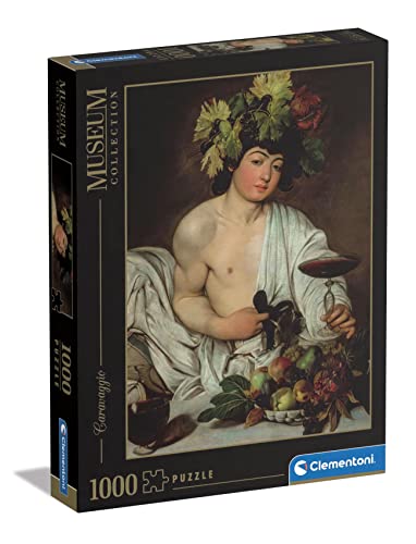 Clementoni - 39765 - Museum Collection - Caravaggio, Bacchus, Puzzle 1000 Teile Für Erwachsene Und Kinder 10 Jahren, Geschicklichkeitsspiel Für Die Ganze Familie von Clementoni