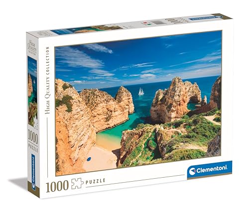 Clementoni Algarve Bay Puzzle 1000 Teile Erwachsene - Puzzle Erwachsene in 70 x 50 cm - Puzzle Erwachsene anspruchsvoll von Clementoni 39826 von Clementoni