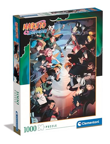 Clementoni Naruto Puzzle 1000 Teile Erwachsene - Anime Puzzle Erwachsene in 70 x 50 cm - Puzzle Erwachsene anspruchsvoll von Clementoni 39834 von Clementoni