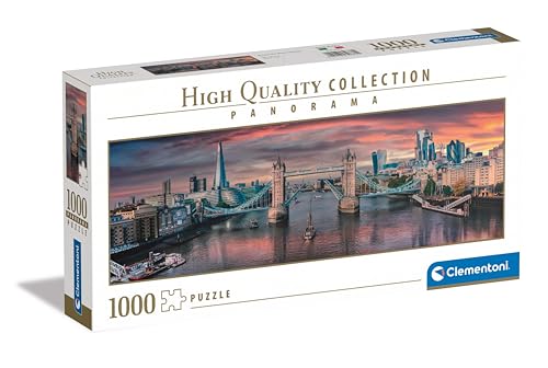 Clementoni London Puzzle 1000 Teile Erwachsene - London Puzzle Erwachsene in 70 x 50 cm - Puzzle Erwachsene anspruchsvoll von Clementoni 39837 von Clementoni