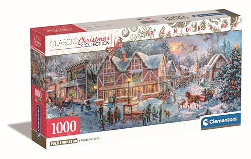 Clementoni Getting Ready for Christmas Puzzle - Puzzle 1000 Teile Erwachsene - Puzzle Erwachsene in 70 x 50 cm - Puzzle Weihnachten von Clementoni 39927 von Clementoni