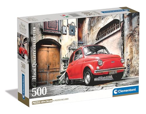 Clementoni Auto Puzzle 500 Teile Erwachsene - Puzzle Erwachsene in 49 x 36 cm - Puzzle Erwachsene anspruchsvoll von Clementoni 35537 von Clementoni