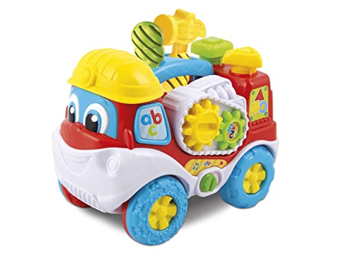 Clementoni 50110 Eugenius Straßengenius Auto Elektronische Sprechendes Spielzeug für Kinder ab 10 Monaten Polen Version, Multicoloured von Clementoni